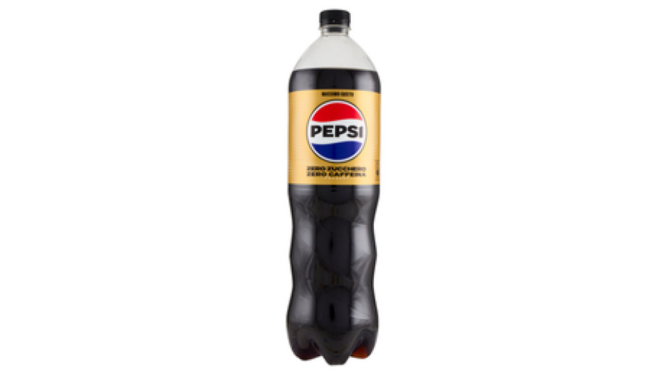 Pepsi Max zero caffeina