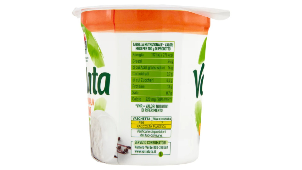 Vallelata Mozzarella di bufala campana D.O.P.