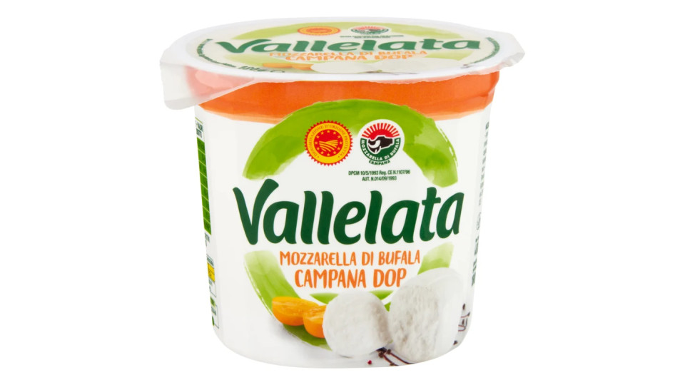 Vallelata Mozzarella di bufala campana D.O.P.