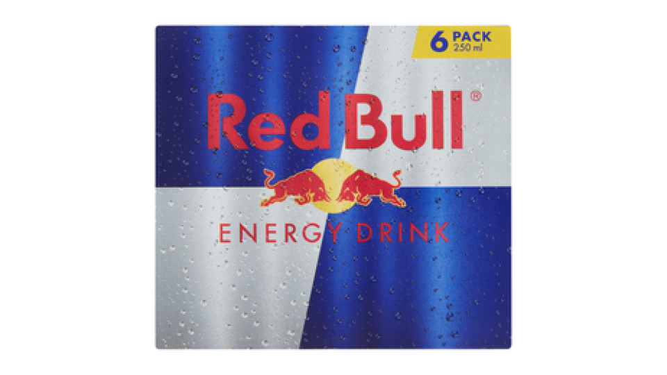Red Bull Energy Drink, 6 lattine