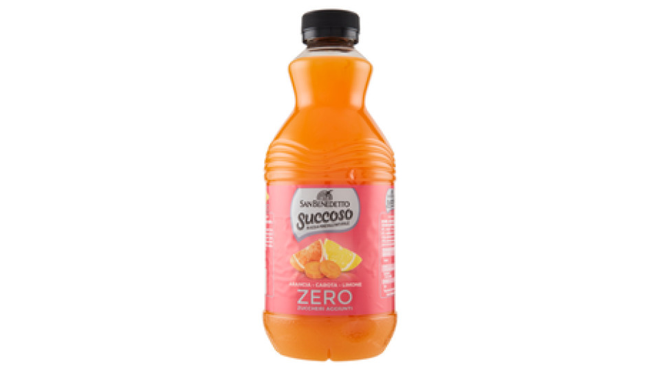 San Benedetto Succoso Zero Arancia Carota Limone 0,90 L