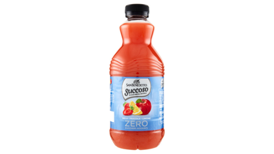 San Benedetto Succoso Zero Mela Fragola Limone PET 0,90 L