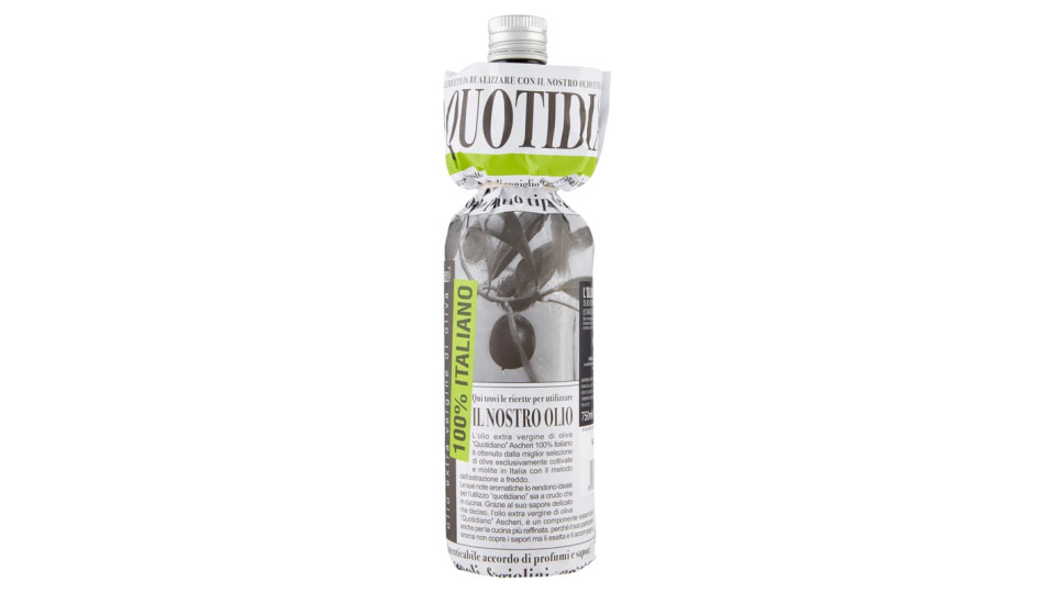 Ascheri 1960 l'Olio Quotidiano olio extra vergine di oliva 100% Italiano