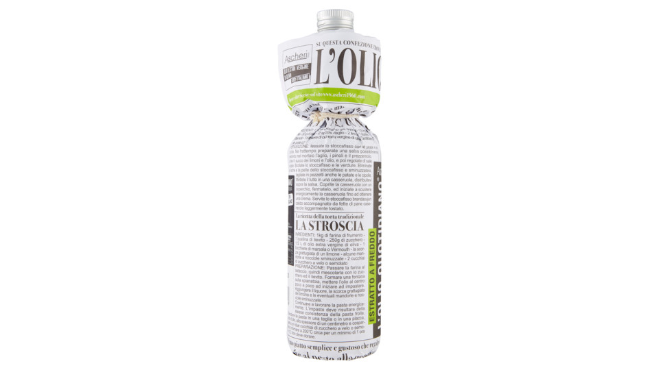 Ascheri 1960 l'Olio Quotidiano olio extra vergine di oliva 100% Italiano