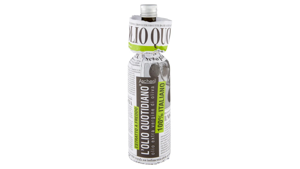 Ascheri 1960 l'Olio Quotidiano olio extra vergine di oliva 100% Italiano