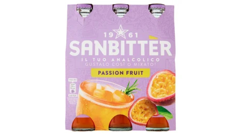 Sanbitter Emozioni Passion Fruit - Pacco da