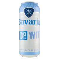 Bavaria 0.0% Alc. Vol. Wit 500 mL