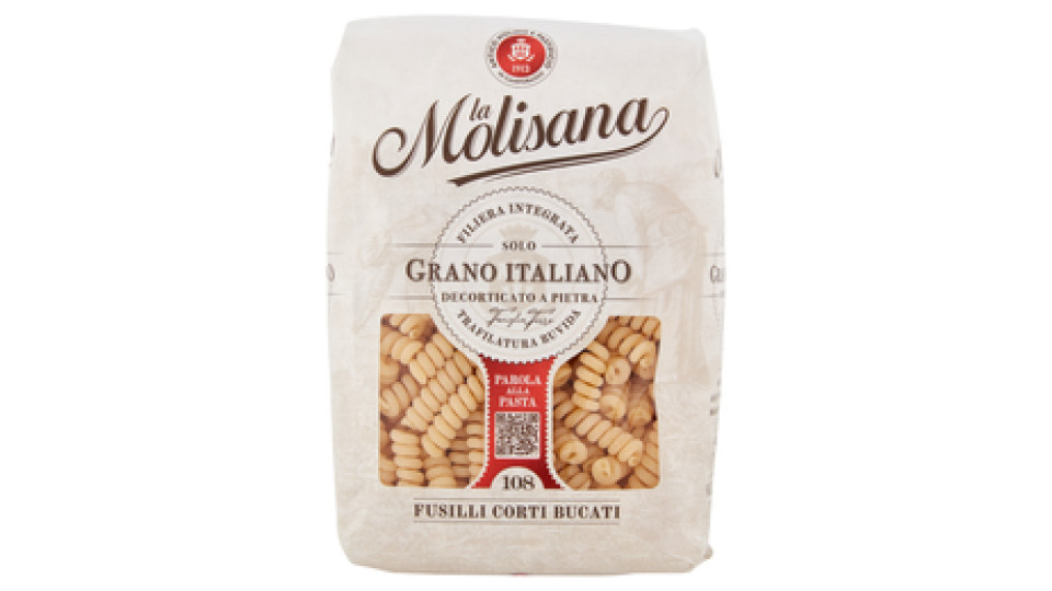 La Molisana 108 Fusilli Corti Bucati