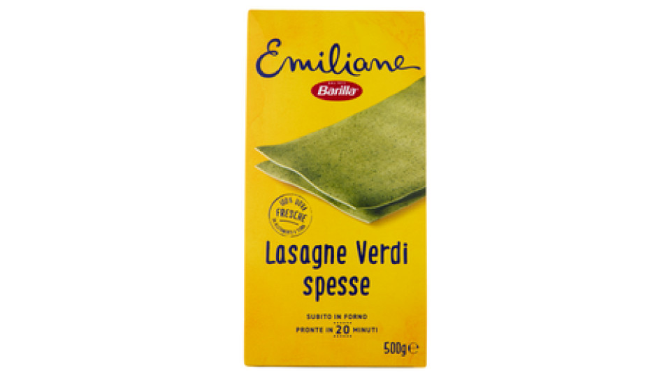 Barilla Emiliane Lasagne Verdi