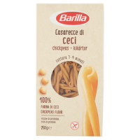 Barilla Pasta ai Legumi senza Glutine Casarecce con Farina di Ceci