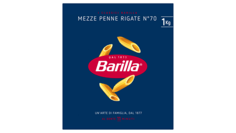 Barilla Mezze Penne Rigate n.70 Cello