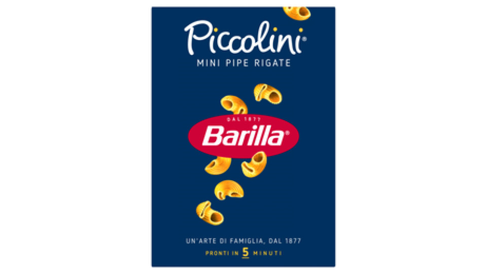 Barilla Piccolini Pipe Rigate