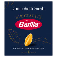 Barilla Le Specialità Gnocchetti Sardi, Pasta corta, Pasta di grano duro