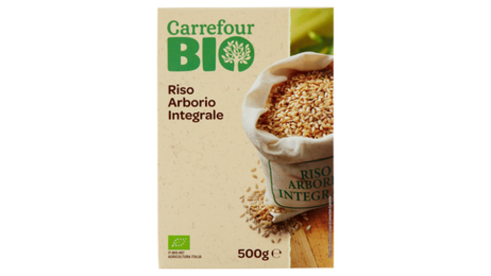 Carrefour Bio Riso Arborio Integrale