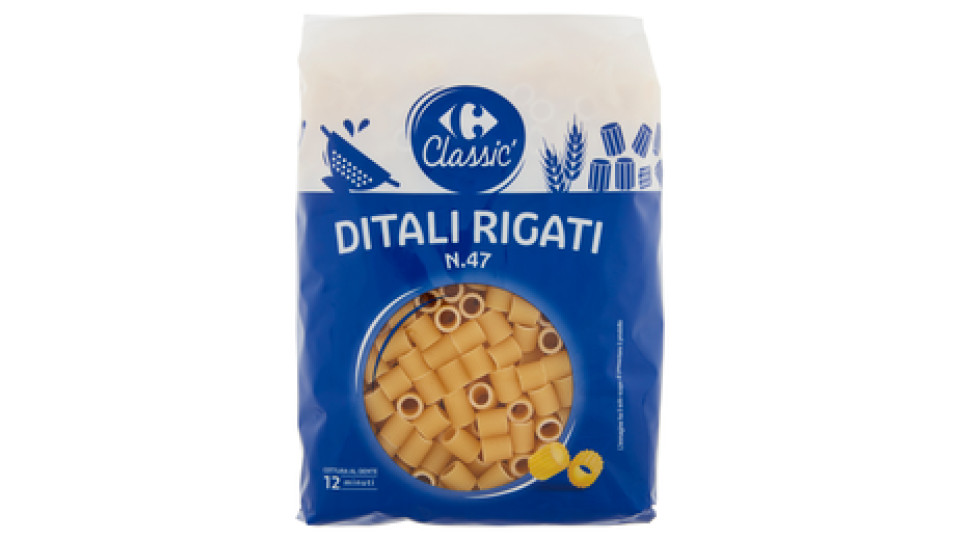 Carrefour Ditali rigati N°118
