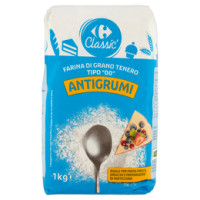 Carrefour Farina di grano tenero tipo "00" Antigrumi