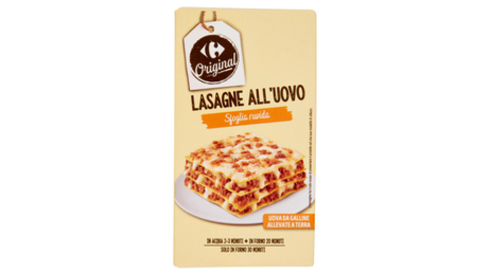 Carrefour Lasagne all'uovo