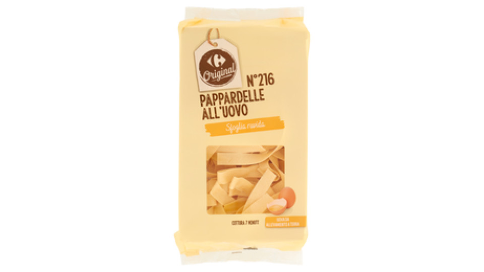Carrefour Pappardelle fresche all'uovo