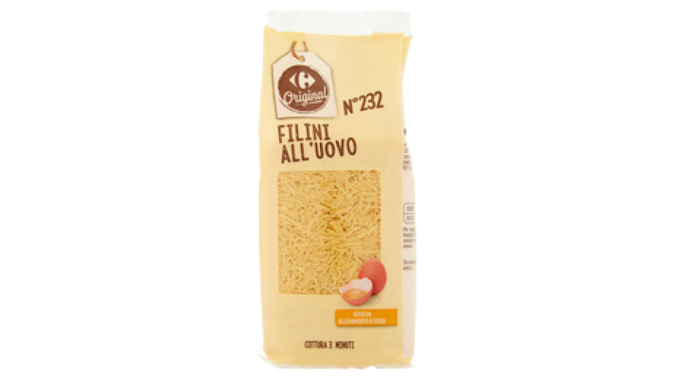 Carrefour Filini all'uovo N°232