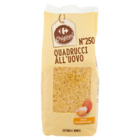 Carrefour Quadrucci all'uovo N°250