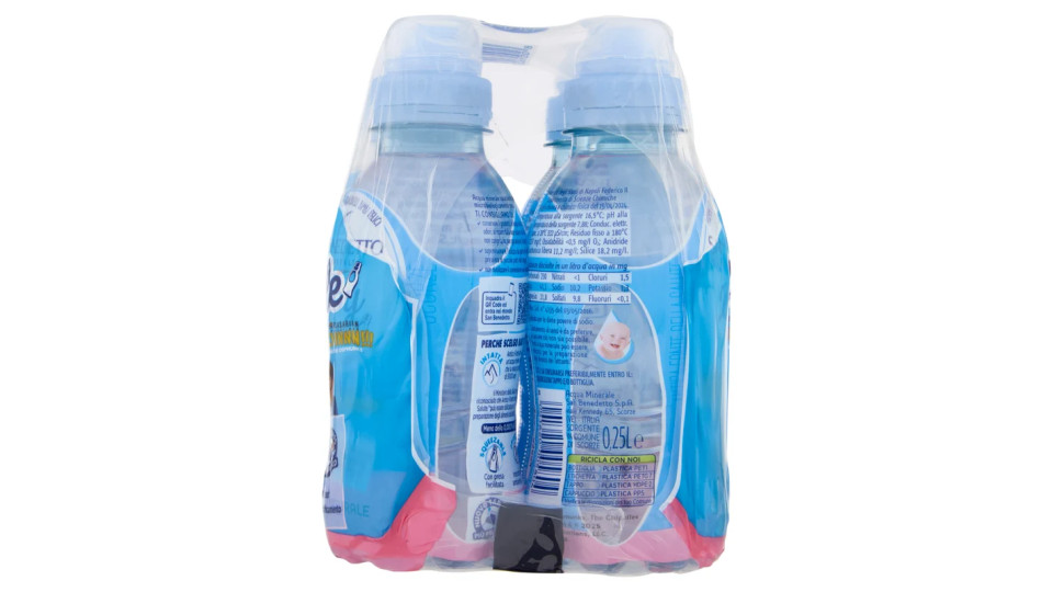 San Benedetto, Baby Bottle Pull&Push naturale