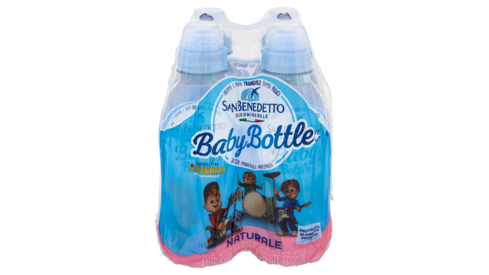 San Benedetto, Baby Bottle Pull&Push naturale