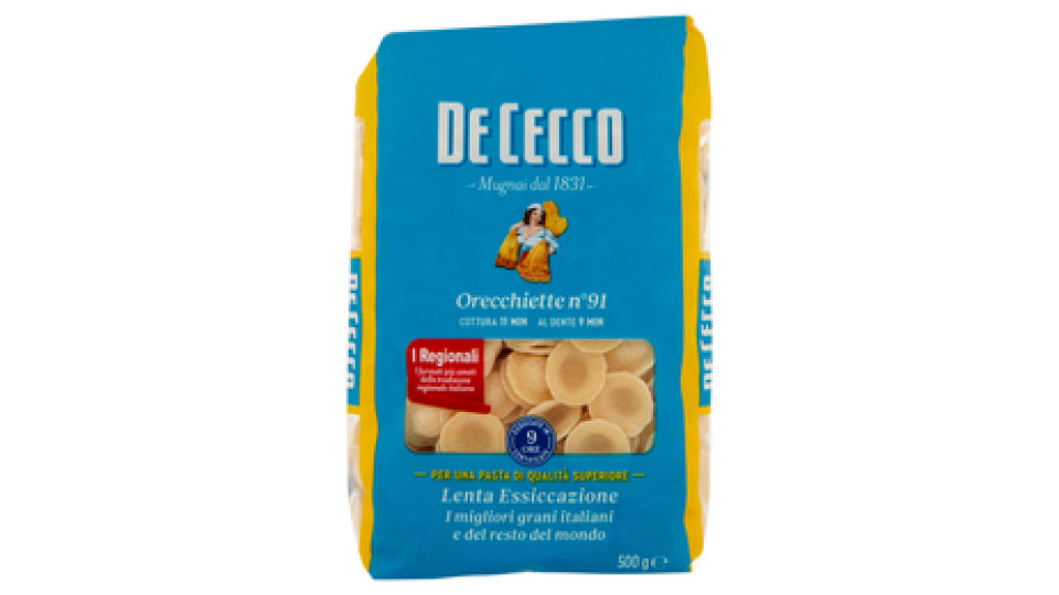 De Cecco Orecchiette n° 91 Integrali