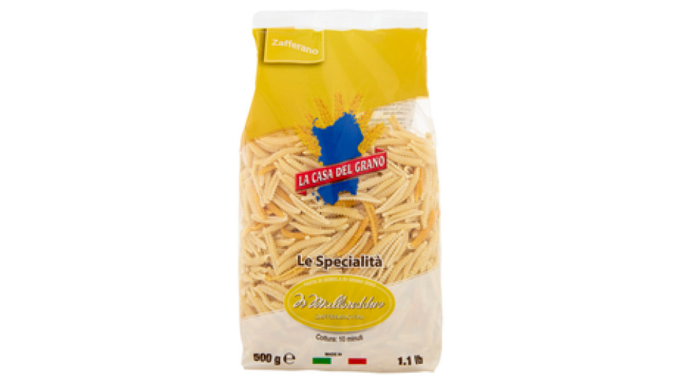 La Casa del Grano Is Malloreddus Zafferano Fini