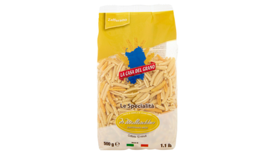 La Casa del Grano Zafferano Is Malloreddus Medi