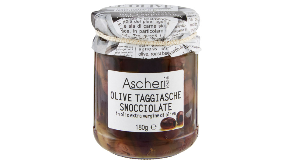 Ascheri 1960 Olive Taggiasche Snocciolate in olio extra vergine di oliva