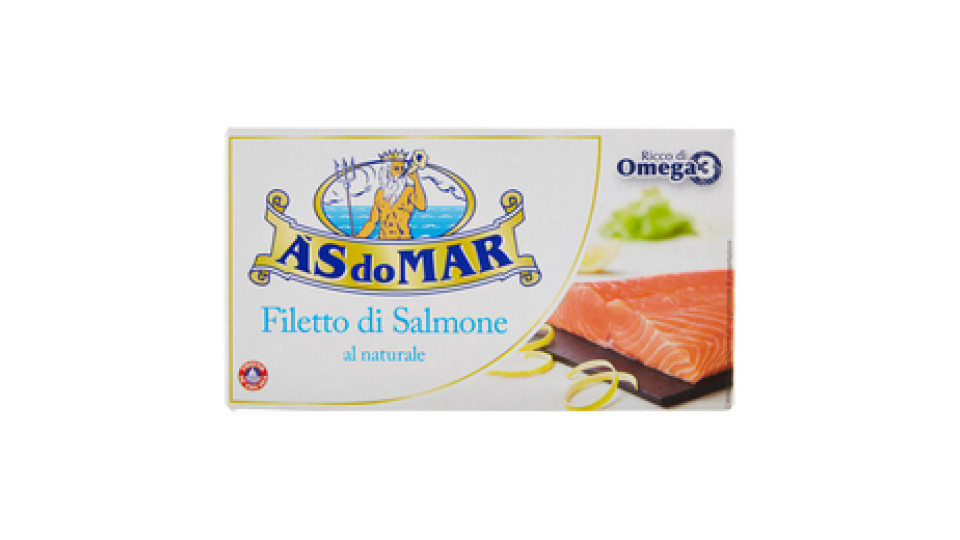 Esselunga, filetto di salmone al naturale