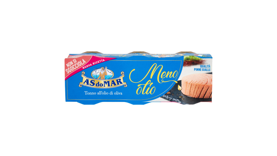 Asdomar Tonno all'olio di oliva Meno olio 6 x 60 g