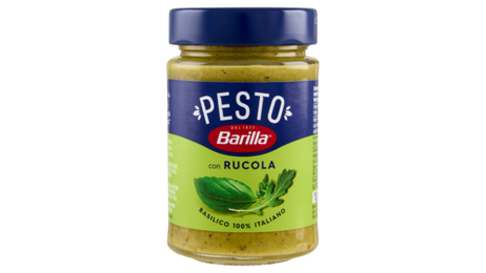 Barilla - Pesto, con Basilico e Rucola, senza glutine