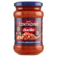 Barilla, ragù contadino con vino rosso