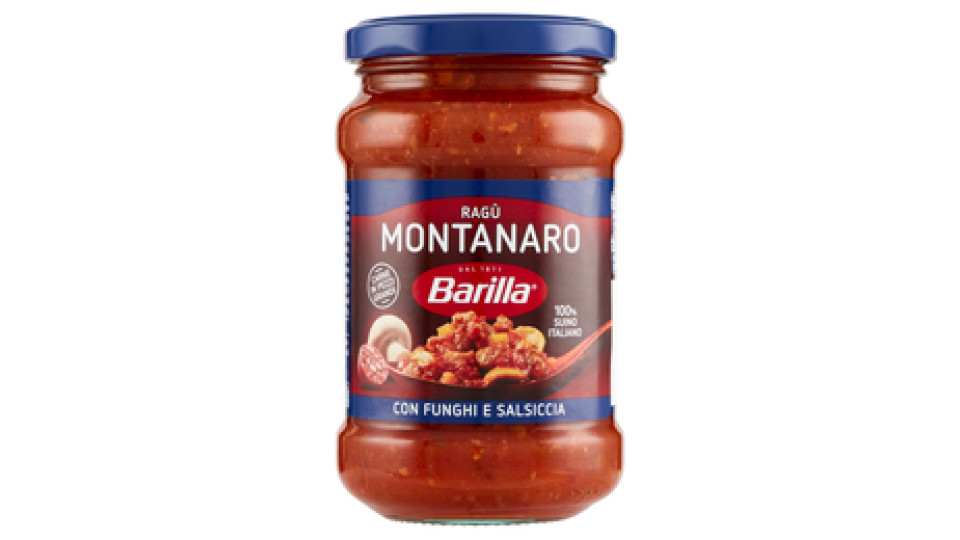 Barilla, ragù montanaro con funghi