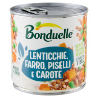 Bonduelle con piselli e carote