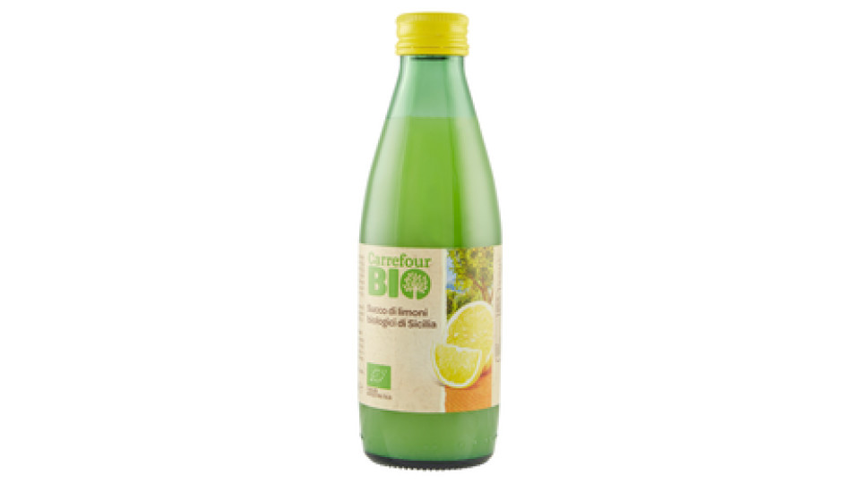 Carrefour Bio Succo di limoni biologici di Sicilia