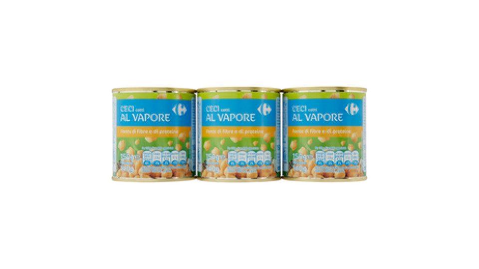 Carrefour Ceci cotti al Vapore