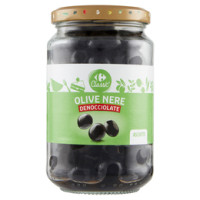 Carrefour Olive Nere Denocciolate asciutte
