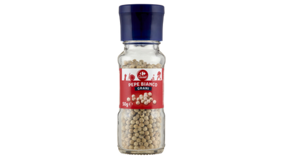 Carrefour Pepe bianco grani