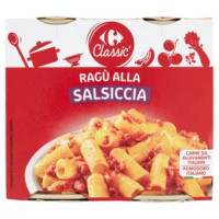 Carrefour Ragù con funghi e salsiccia