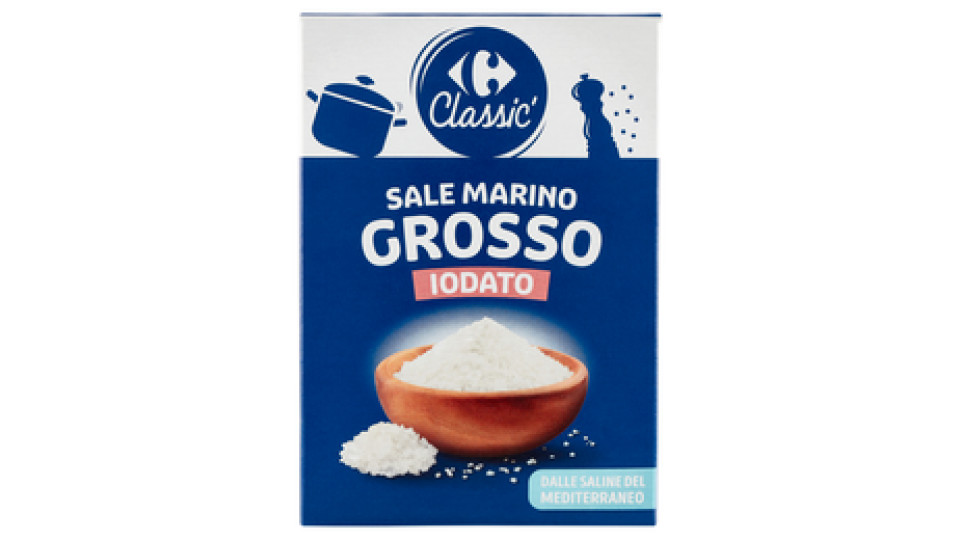 Carrefour Sale Marino Grosso Iodato