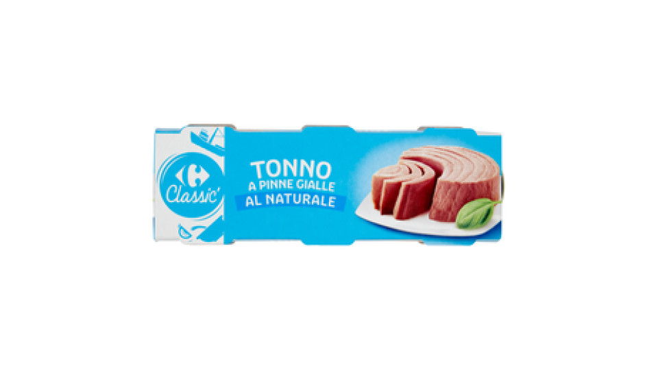 Carrefour Tonno a pinne gialle al naturale