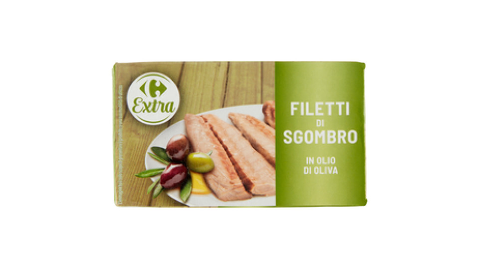 Carrefour Filetti di sgombro in olio di oliva