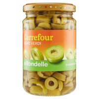 Carrefour Olive Verdi Intere in salamoia
