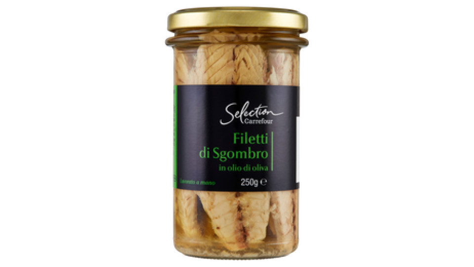 Carrefour Selection Filetti di Sgombro in olio di oliva