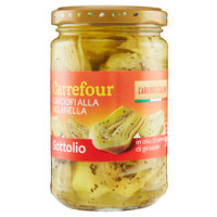 Carrefour Sottolio Carciofi a Spicchi in olio di semi di girasole