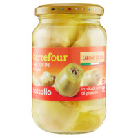 Carrefour Sottolio Carciofini Interi in olio di semi di girasole