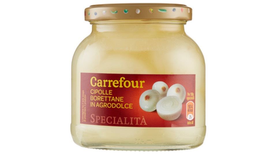 Carrefour Specialità Cipolle Borettane Arrostite