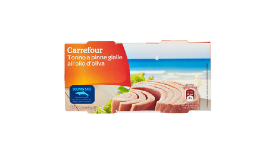 Carrefour Tonno a pinne gialle all'olio d'oliva